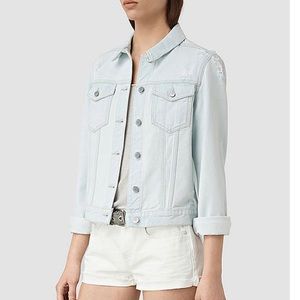 All Saints Kleo Denim Jacket